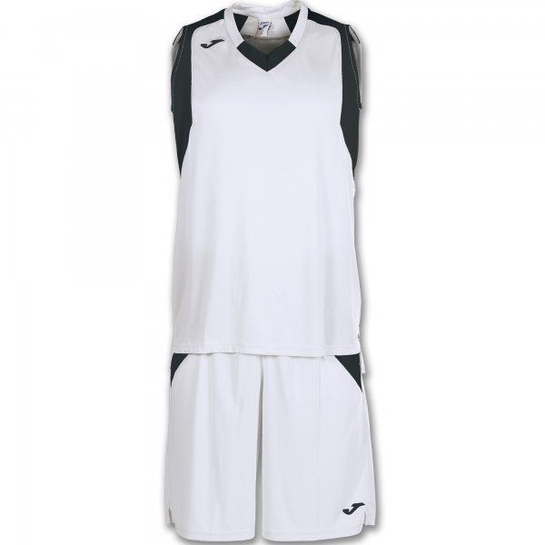 Basketbalový dres FINAL SET XXL ORANGE-BLACK