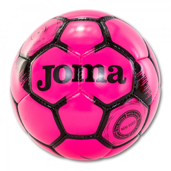 Fotbalový míč EGEO T5 ROSA FLÚOR-NEGRO