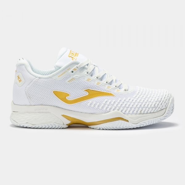 PANTOFI DE TENIS JOMA ACE PRO ALB-AURIU
